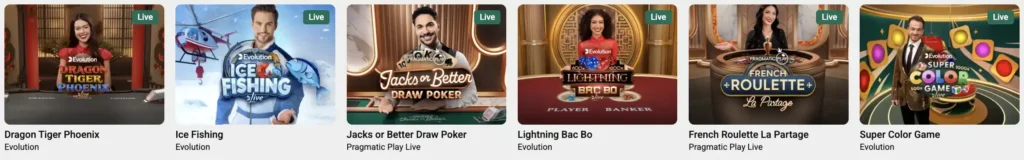 unibet live casino